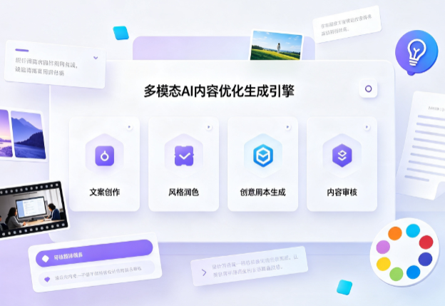 成县AI智能内容优化创新 多模态生成技术丰富数字内容创作生态