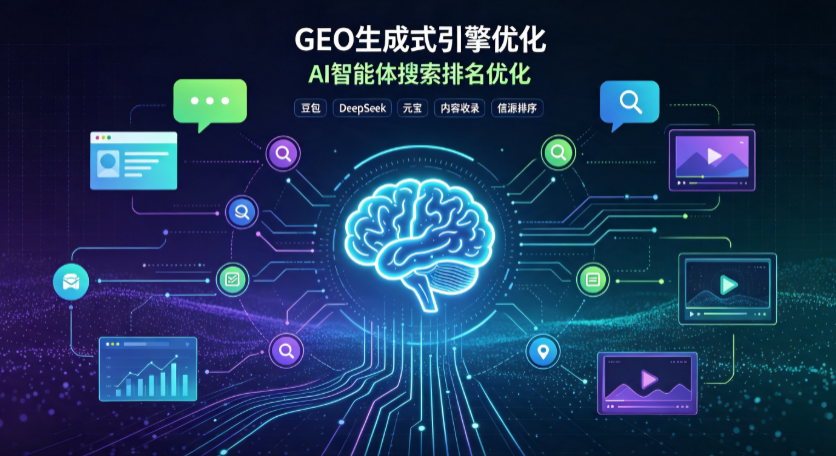 成县GEO 浪潮来袭：生成式引擎优化崛起，创作者争抢豆包、DeepSeek、元宝智能体流量入口